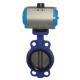 Carbon Steel Wafer Connection Butterfly Valve with Penumatic Actuator