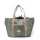 Large Capacity Green Reusable Folding Shopping Bags Non Toxic 42*28*24 CM 