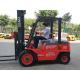 Manual Operated Material Handling Forklift 3000kg Rated Capacity Solid Tire