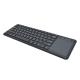 Compact Touch Pad Keyboard Wide Compatibility With Easy Media Control