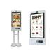 32 Inch Payment QR Scanner Printing Touchscreen Monitor Self Services Kiosk Touch Screen Food Ordering Machine