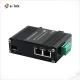 PoE Media Converter 2 Port 10/100/1000T 802.3at 30W To 1-Port 100/1000X Gigabit SFP