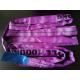 Wll 1000kg Endless Lifting Slings , Polyester Round Slings Customized Color