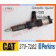 Caterpiller Common Rail Fuel Injector 370-7282 295050-0401 3707282 Excavator For C4.4 Engine