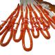 Single Point Mooring Hawsers Synthetic Fibers Grommet Material Rope Reel
