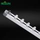 ISO9001 Telescopic Curtain Track Extendable Ceiling Mounted Curtain Rod Runner Rollers Holder Rails Track