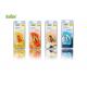 4 Simple Plastic Air Freshener Hanging Double Blister Summer Slipper Decorative