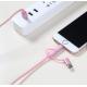 3 In 1 USB Smart Phone Cable Nylon Jacket Universal Standard Connector