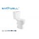 New Popular Comfortable Chazhou Close Coupled Toilet Washdown Wc With P Trap Flushing System