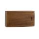 Custom Logo Usb Packing Wooden Box With Sliding Lid Natural Color 8 * 5 * 2.5cm
