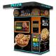 Interactive Wifi Snack Pizza Food Vending Machine Touch Screen Advertising Display For Sale