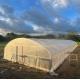 Metal Frame Hothouse Vegtable Hoop House High Tunnel Greenhouse for Sale