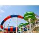 Customized Color Family Boomerang Water Slide