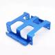 Blue Powder Coated Aluminum Stamping Parts ODM OEM Approved
