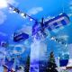 Simens PLC Controlled Snow Park Indoor and Outdoor Snow Falling Machine for Scenery