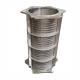 0.4mm Slot Stainless Steel 316L Wedge Wire Screen Rotary Filter Drum For Solid Liquid Separation