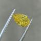 1.3ct-1.99ct HPHT Pear Loose Lab Created Yellow Diamond With IGI Certification