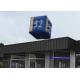 Customized Cube Helium Balloon Light With Full Logo Printing Flight Advertising