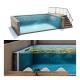 Family Sports Above Ground Framed Swimming Pool with Stainless Steel Construction