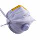Anti Virous Disposable Dust Masks , Non Toxic Filter Valved Dust Mask