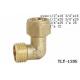 TLY-1205 1/2-2 Male aluminium pex pipe fitting brass elbow NPT copper fittng water oil gas mixer matel plumping joint