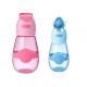 Portable travel eco friendly plastic water bottle welcome oem cutomized  drinking bottle  400ml