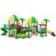 Galvanized steel pipe with fresh colors commercial outdoor playground for