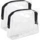 Clear Shockproof protective &Storgae Lager capacity  toiletry bag