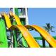 18m Height Tall Water Slides Fiberglass Customized For Holiday Resort