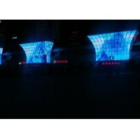 P25 2R2G2B 90W/sqm Outdoor Transparent Led Display DIP DC48V