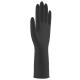 Durable Black Disposable Nitrile Glove 30CM Black Medline Nitrile Exam Gloves