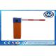 Colored Parking Barrier Gate , Aluminum Boom Car Park Barrier Systems