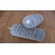 Mesh Shape Zinc Coated Stainless Scouring Pad , No Peculiar Smell Metal Scrub Pad