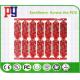 Red Oil Rigid Double Sided Printed Circuit Board Power Bank Pcba
