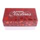 Custom Printed Paper Christmas Box With Lid For Gift Packaging