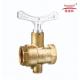 yomtey brass  ball valve with lock ＆Temperature-measuting port