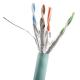 Pure Copper Fireproof Cat 6A LAN Cable 23AWG 4 Pair UFTP LSZH Network Cable