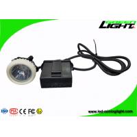 4000lux Brightness Mining Hard Hat Led Lights High Intensity With Cable Length Customized
