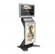 Modern Design Outdoor Encryption Self Service Kiosk With Advertising Display Touch Screen