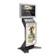 Modern Design Outdoor Encryption Self Service Kiosk With Advertising Display Touch Screen