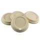 Custom Plants Coffee Cups Lids Made From Sugarcane Bagasse Pulp Withe PFAS-Free