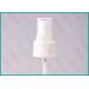 White Ribbed 24/410 Cosmetic Treatment Pumps No Spill For Personal Care Cream