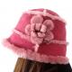 Lamb Fur Ladies Sheepskin Beanie Hat Adult Plain Dyed Pattern OEM / ODM