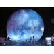 Globe Helium Balloon Printing Inflatable Moon Balloon LED light Planet Earth