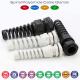 Waterproof Cable Glands, Plastic Material, IP68, PG & Metric Threads, with
