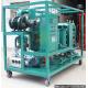 Double Stage Mobile Type Vacuum Oil Filter Machine With Variable Flow Capacity