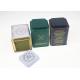 Vintage Square Black Tea Tin Box , 0.23mm Tinplate Material Tea Storage Tins