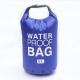 PVC 5L Outdoor Waterproof Bag With 190t Plaid Polyester Coat Various Color