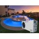 Commercial Spa Pool Heater Heat Pump For Swimming Pool Refrigerant R410A R32 R744