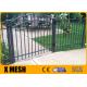Aluminium 6 Point Metal Welds Security Metal Fencing For Garden H 2100mm